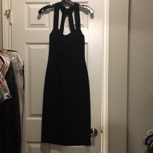 Black halo dress